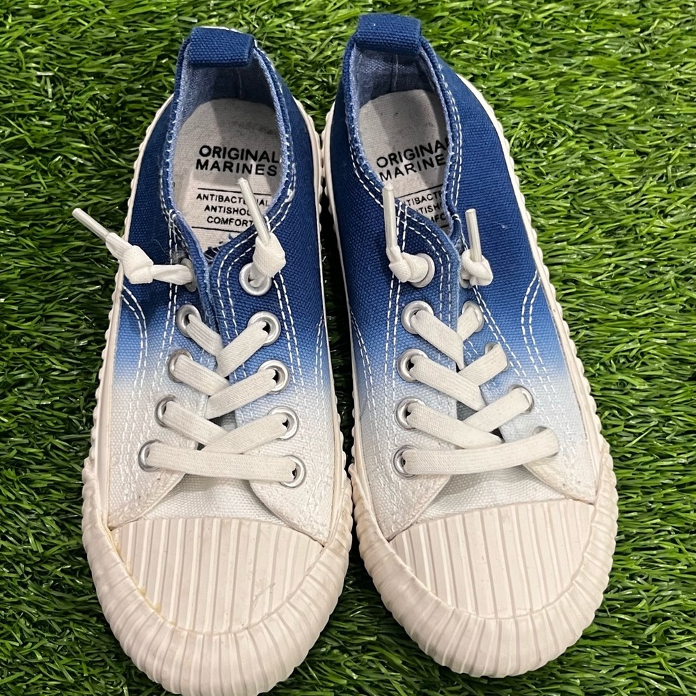 Original Marines Boys Blue Gradient White Cap Slip on Sneaker New SZ 10 Toddler - Picture 11 of 12